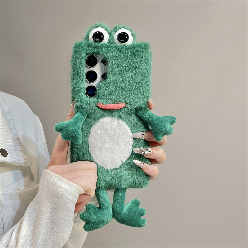 Plush Frog Phone Case, Cute Gr - đánh giá và giá Phone Cases For Samsung S22